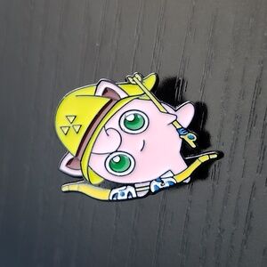 Pokemon x Zelda Jigglypuff Inspired Enamel Pin